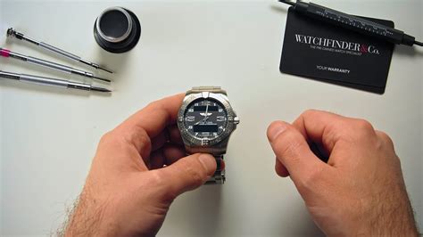 setting time breitling aerospace|Breitling aerospace watch manual.